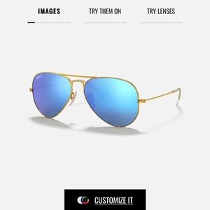 Ray ban sunglasses blue